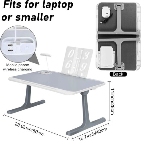 Foldable Laptop  Small Table - Image 6