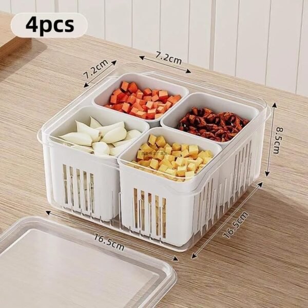 4-compartment storage box - Image 11