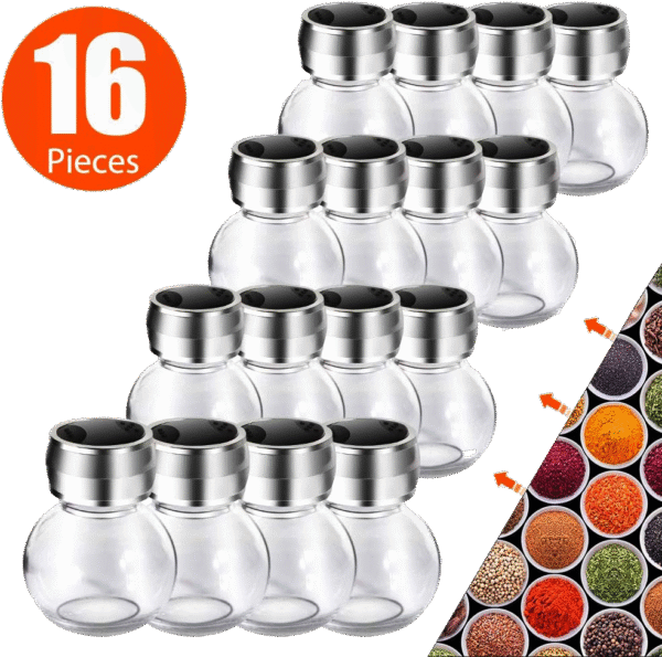16PC glass jar - Image 3