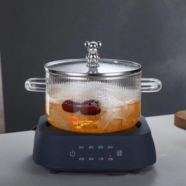 GLASS POT1500 ML
