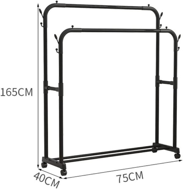 Dual Large, Clothes Drying Rack - Image 5