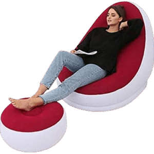 PLKO Inflatable Chair with Household Air Pump,