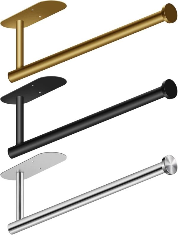 Paper Towel Holder Golden - Image 2