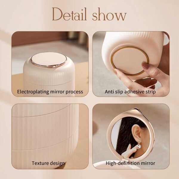 4 Layer Rotating Jewelry Box - Image 8