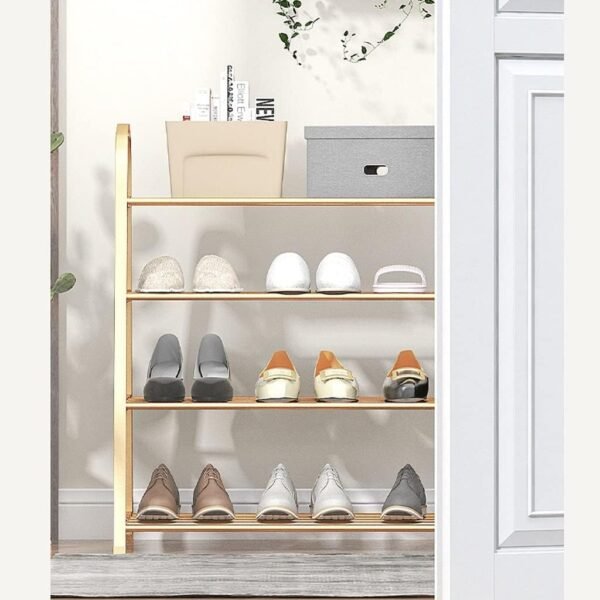4 Layer Shoe Rack 12 Pairs - Image 8