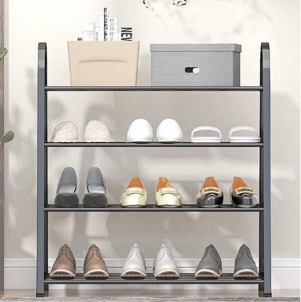 4 Layer Shoe Rack 12 Pairs - Image 6