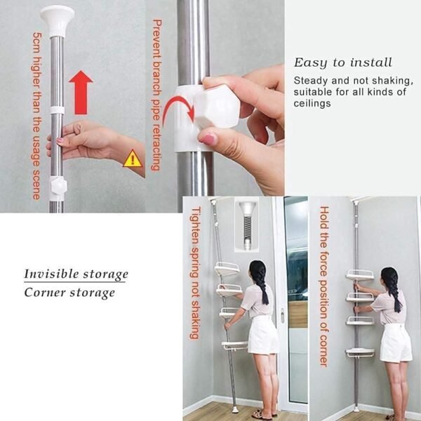 4 Tier Shower Caddy - Image 6