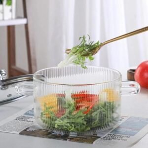 GLASS POT 1500 ML