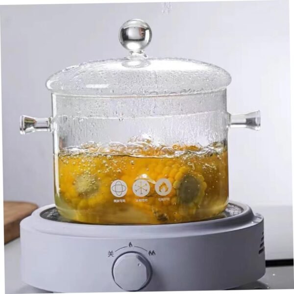 GLASS POT 1500 ML - Image 3
