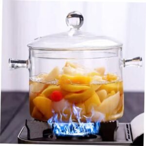 GLASS POT 1500 ML