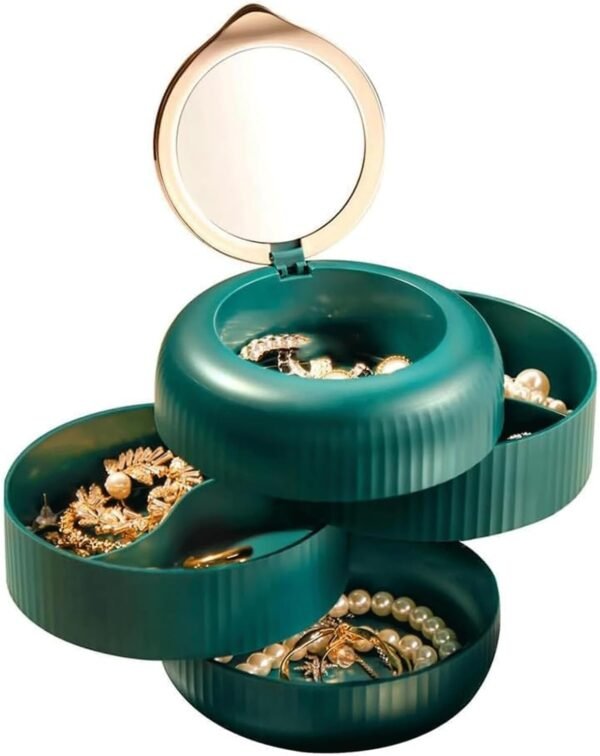 4 Layer Rotating Jewelry Box - Image 4