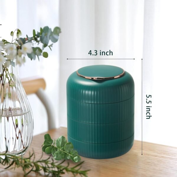 4 Layer Rotating Jewelry Box - Image 2