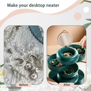 4 Layer Rotating Jewelry Box