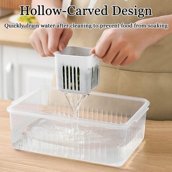 4-compartment storage box - Image 7
