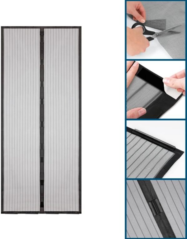 Screen Door Curtain : Size 100×210 - Image 3