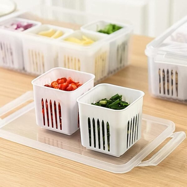 4-compartment storage box - Image 2