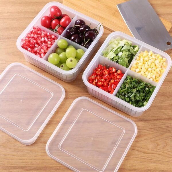 4-compartment storage box - Image 6