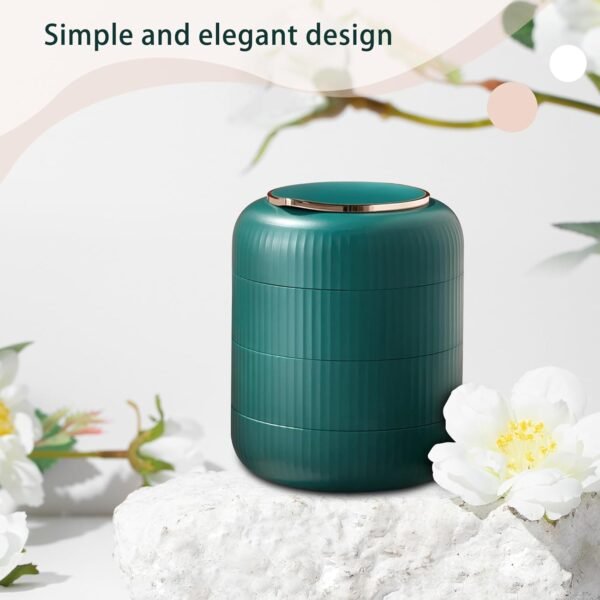 4 Layer Rotating Jewelry Box - Image 6