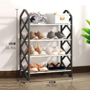 4-Tier Shoe Rack