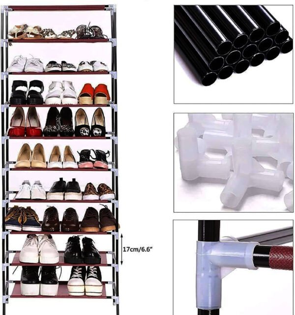 10  Layer shoe Rack - Image 4