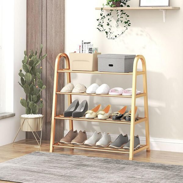 4 Layer Shoe Rack 12 Pairs - Image 3
