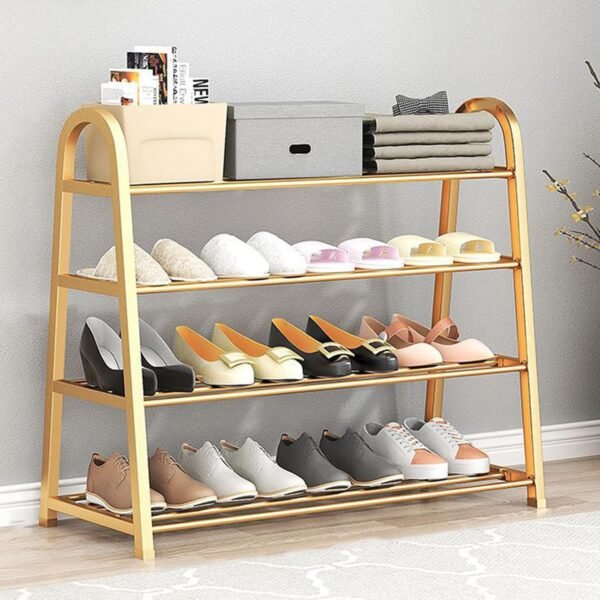 4 Layer Shoe Rack 12 Pairs - Image 2