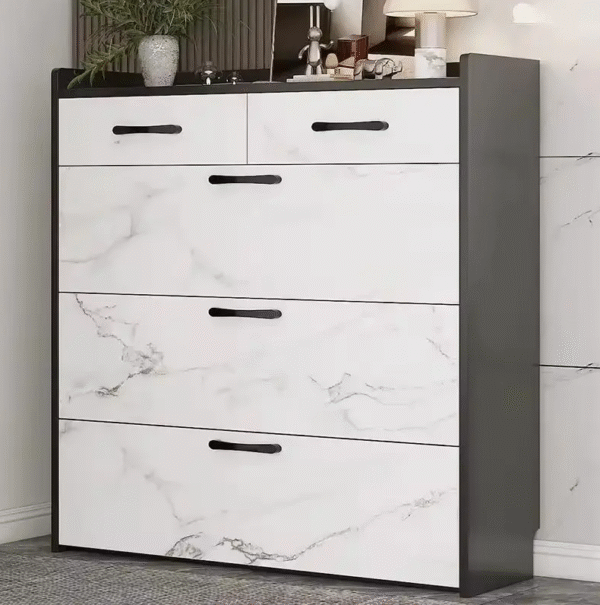 Premium Wood Shoe Cabinet - Image 5