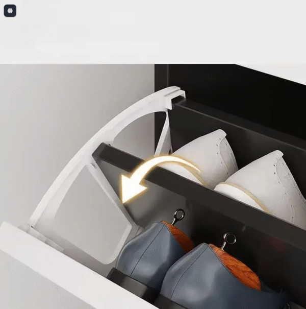 Premium Wood Shoe Cabinet - Image 3