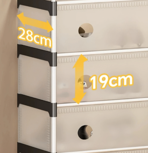 6 Layers Dustproof Shoe Rack - Image 6