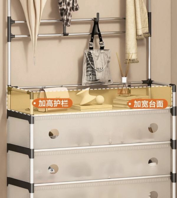 6 Layers Dustproof Shoe Rack - Image 5
