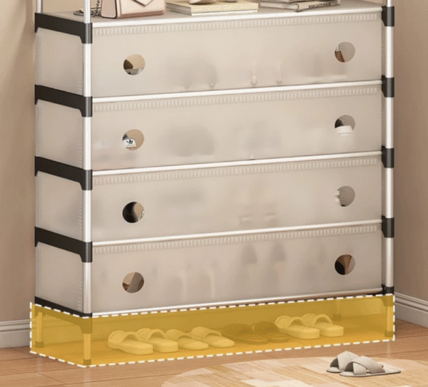 6 Layers Dustproof Shoe Rack - Image 4