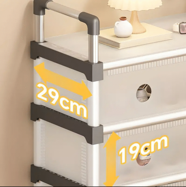 5 Layers Dustproof Shoe Rack - Image 3